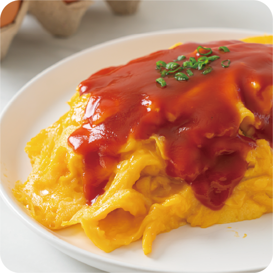 オムライス画像